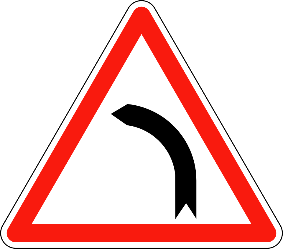 Virage à gauche