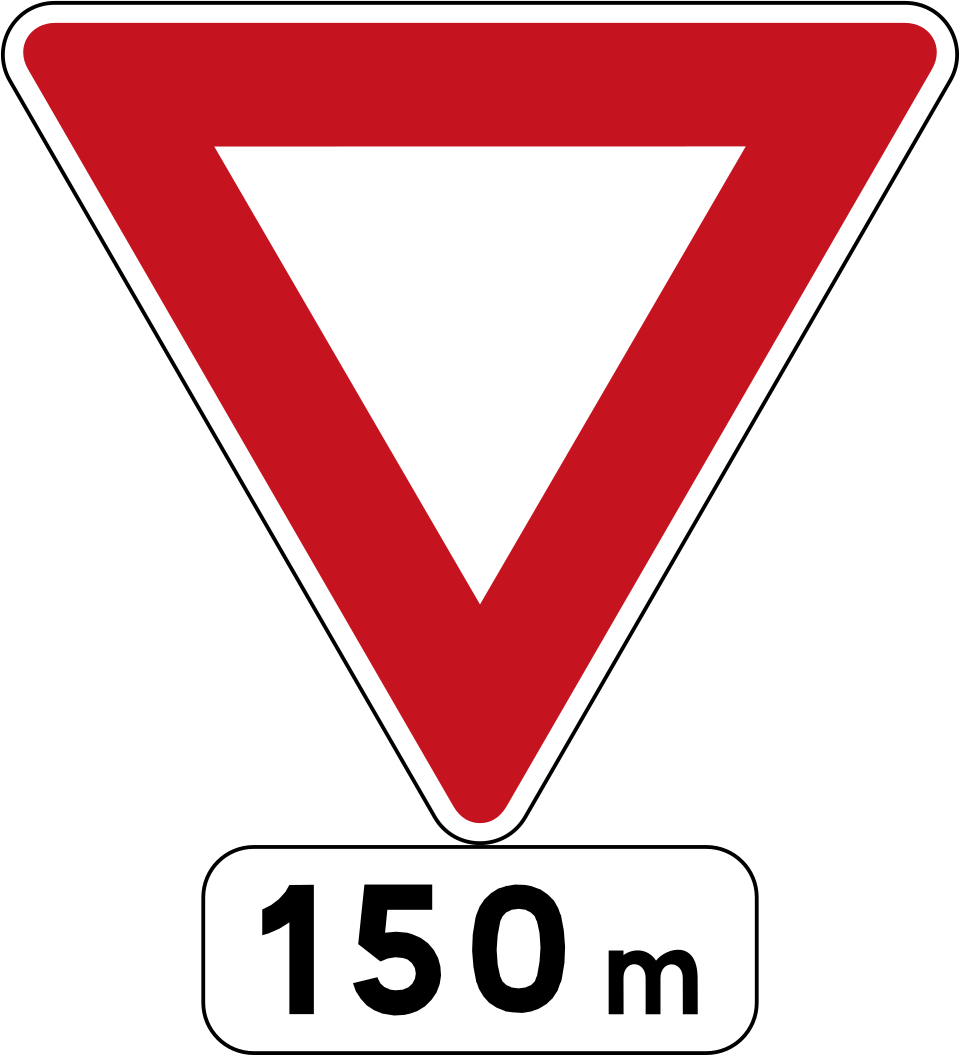 Cédez le passage (signal avancé)