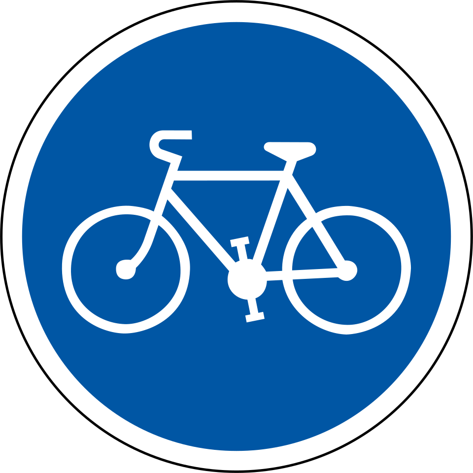 Piste cyclable obligatoire