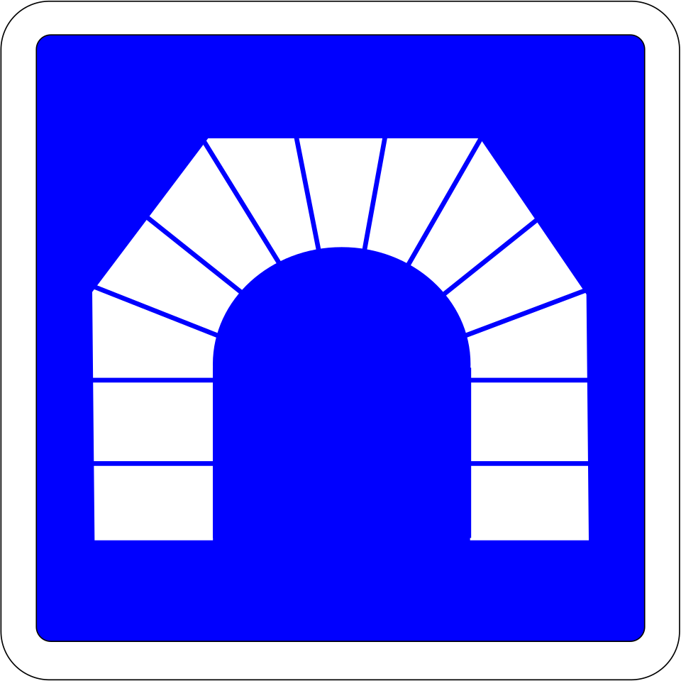Entrée d'un tunnel